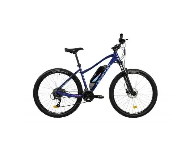 Bicicleta electrica Devron Riddle W1.7, 27.5 Inch, 450 mm (Albastru)