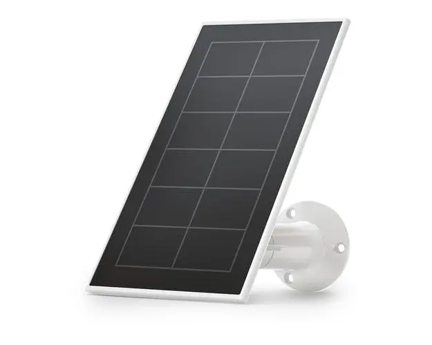 Panou solar pentru camere de supraveghere Arlo Ultra, Pro3, Pro4, Go 2 si Floodlight (Alb)