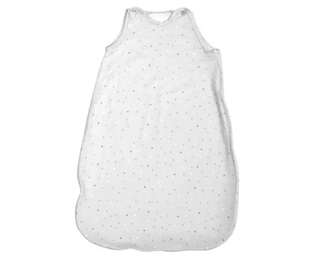 Sac de dormit de vara Lorelli Grey Sky, 85 cm, bumbac ranforce