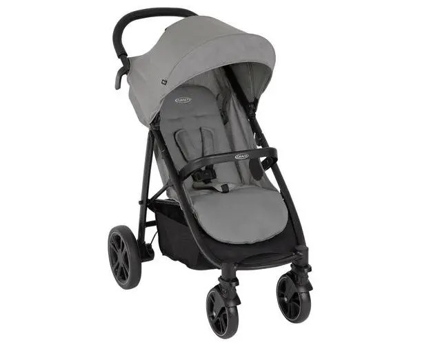 Carucior Graco EeZeFold Steeple Gray, 0 - 36 luni