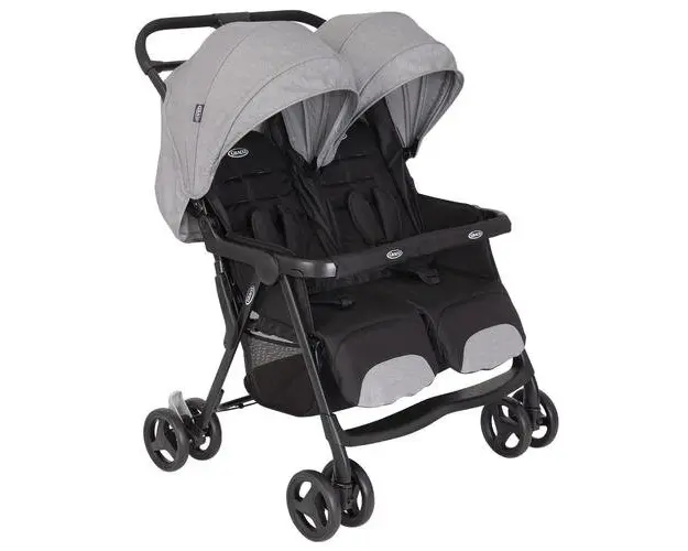 Carucior Graco DuoRider Steeple Gray, 0 - 36 luni