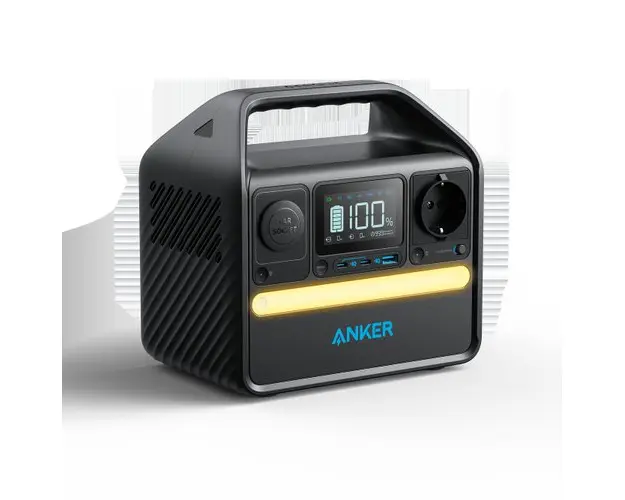 Statie de alimentare portabila Anker PowerHouse 522, 299Wh, 300W, 230V, LED, AC, USB-C, USB-A