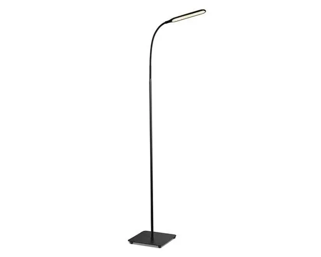 Lampadar LED TaoTronics TT-DL072 Pro, dimabil, 10W, 550 lm, temperatura lumina (3000-6000K), brat flexibil, 173 cm, Clasa energetica F, Negru