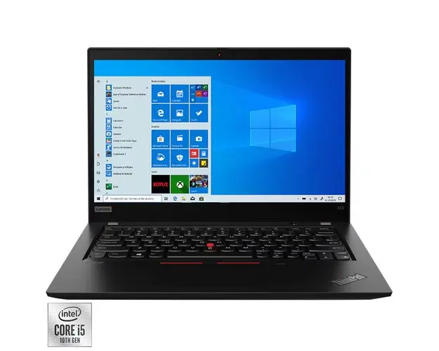 Laptop Refurbished Lenovo X13 G1, i5 10310U 1.70 - 4.40GHz, 16GB DDR4, 512GB SSD, 13.3 Inch FHD, Webcam + Windows 10 Home