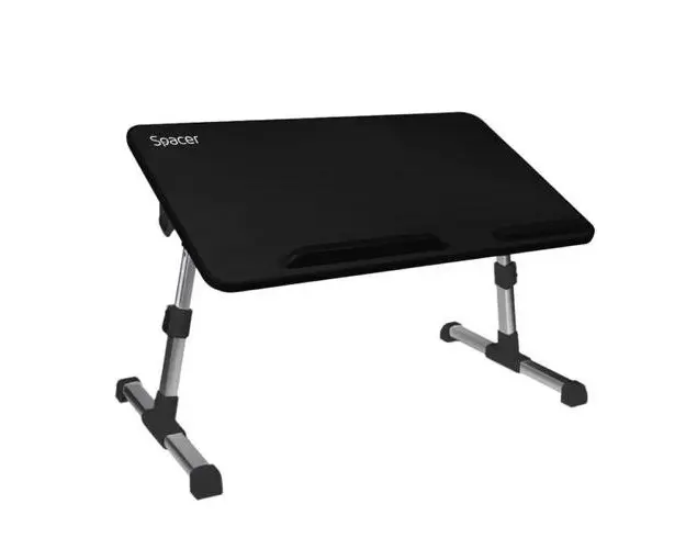 Masuta SPACER SPNS-TABLE-BK, notebook 17″, Negru