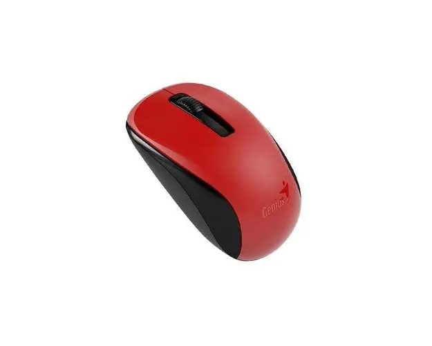 Mouse Wireless Genius Nx-7005, 2.4Ghz, Optic, 1200 Dpi, Negru/Rosu