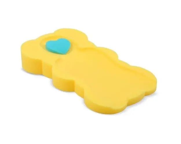 Reductor din burete Lorelli Uni Yellow, pentru cadita, 49x28x8 cm