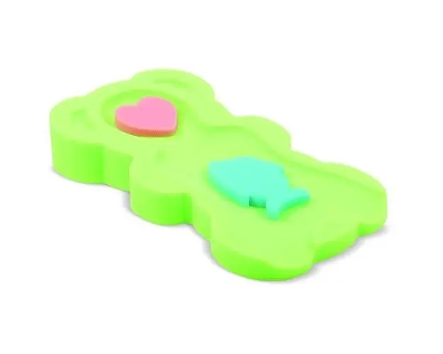Reductor din burete Lorelli Midi Green, pentru cadita, 48 x 27 x 8 cm