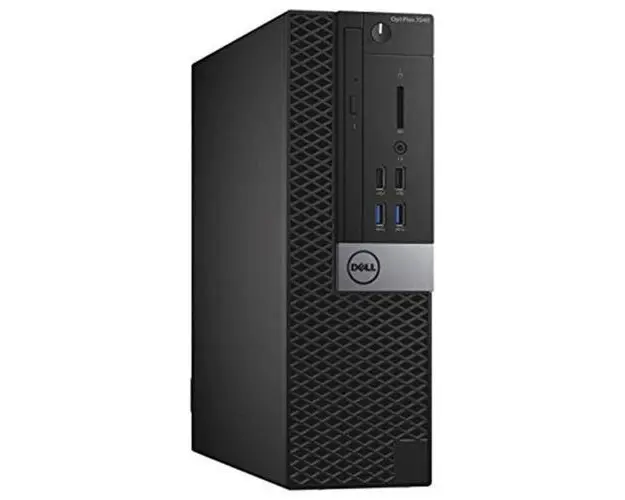 Calculator Sistem PC Refurbished DELL OptiPlex 7040 SFF, Intel Core i3-6100 3.70GHz, 8GB DDR4, 256GB SSD, DVD-ROM