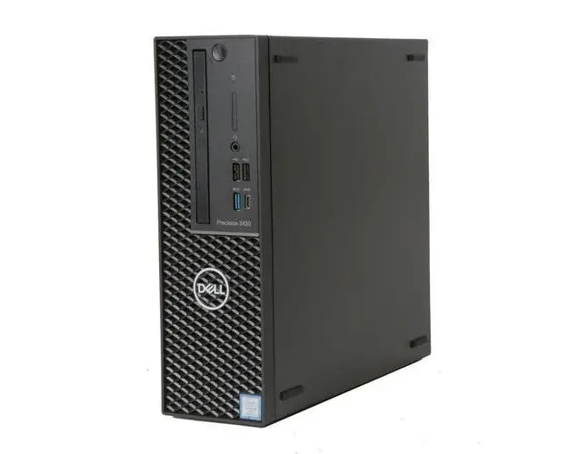 Workstation Refurbished Dell Precision 3430 SFF, Intel Core i3-8100 3.60GHz, 16GB DDR4, 256GB SSD, DVD-ROM