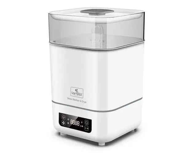 Sterilizator biberoane Lorelli, electric, cu aburi si uscator