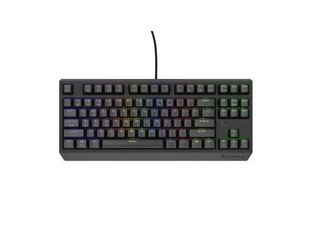 Tastatura Gaming Mecanica Genesis Thor 230 TKL, USB, Iluminare RGB, Switch-uri Outemu Red (Negru)