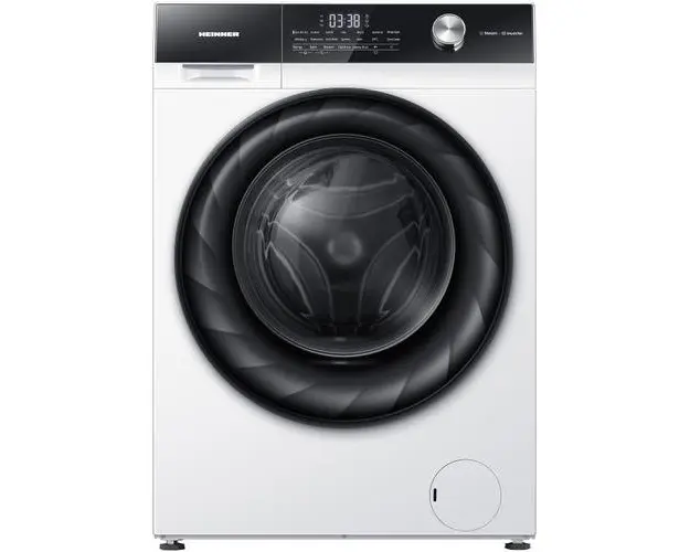 Masina de spalat rufe Heinner HWM-H1014IVKA+++, 10 kg, 1400 rpm, Clasa A, Motor Inverter, Display digital, Clatire suplimentara (Alb)