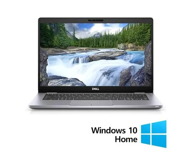 Laptop Refurbished DELL Latitude 5310, Intel Core i5-10310 1.70 - 4.40GHz, 8GB DDR4, 256GB SSD, 13.3 Inch Full HD, Webcam + Windows 10 Home