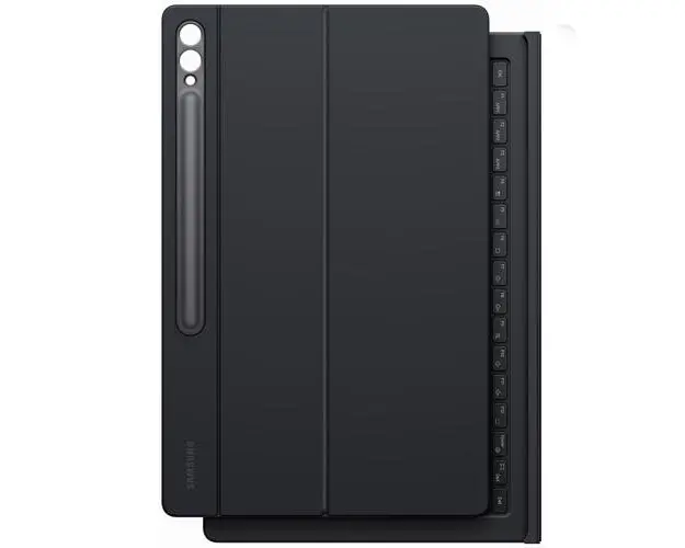 Husa de protectie Samsung Smart Book Cover Keyboard pentru Galaxy Tab S10 Ultra / S9 Ultra, Negru