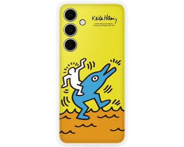 Husa de protectie Samsung Flipsuit Case pentru Galaxy S24 FE, Galben