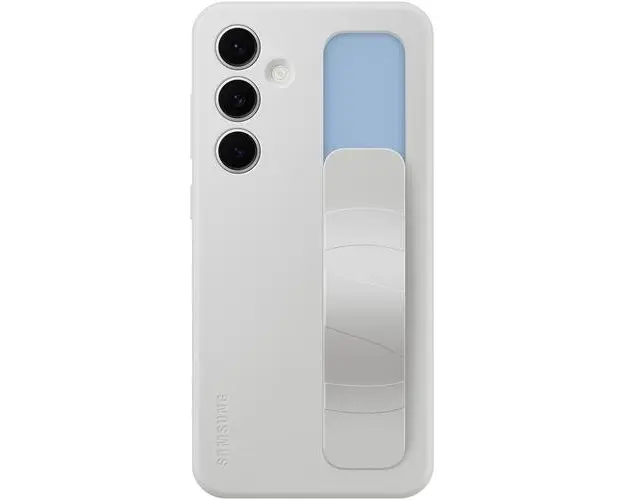 Husa de protectie Samsung Standing Grip Case pentru Galaxy S24 FE, Gri