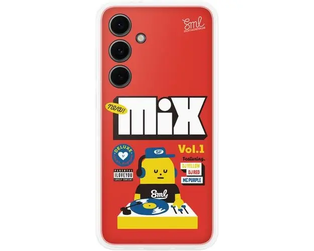 Husa de protectie Samsung Flipsuit Case pentru Galaxy S24 FE, Rosu