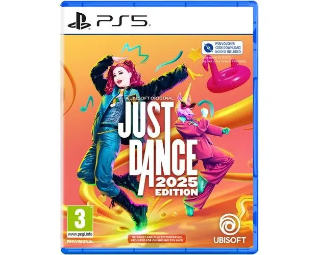 Joc Just Dance 2025 pentru PlayStation 5 (Code in a box)