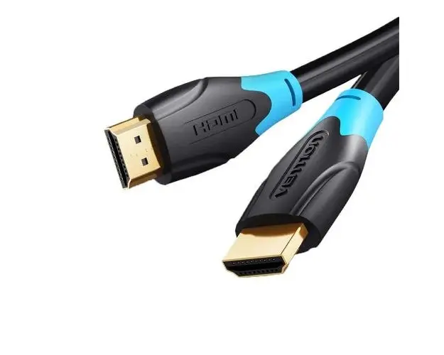 Cablu Vention AACBF, HDMI Tata - HDMI Tata, 4K @60Hz, 30AWG, 1m, Negru