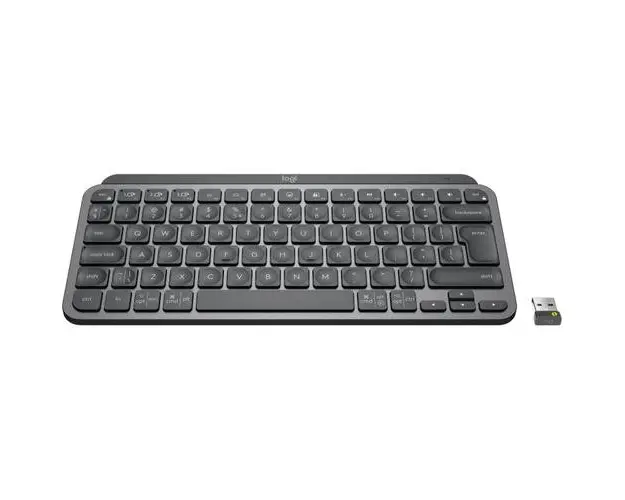 Tastatura Wireless Logitech MX Keys Mini for Business, USB/Bluetooth (Gri
