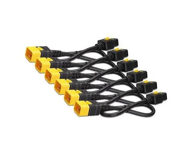 Cablu alimentare APC Locking, IEC C19 - IEC C20, 1.2m, 6 bucati