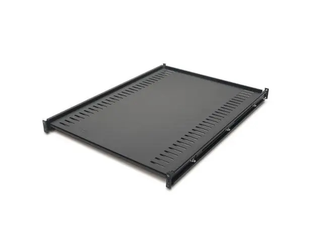 Raft ajustabil APC AR8122BLK, metal, 47x66x4.4 cm (Negru)