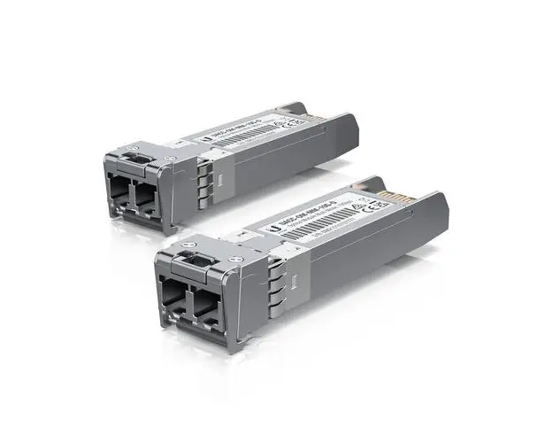 Set 2 module SFP+ Ubiquiti, Multimode, 850 nm, 10Gbps, 300 m, Argintiu