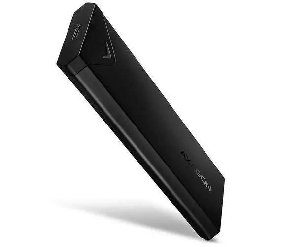 Rack SSD Axagon Black ARROW EEM2-UB2, USB-C, M.2 NVMe (Negru)