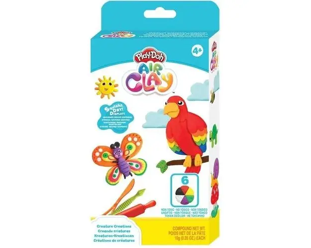 Set Play-Doh Air Clay - Creature Creations