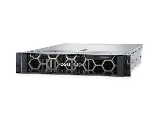 Server DELL PowerEdge R550, Rack 2U, Intel Xeon Silver 4314 16 C / 32 T, 2.4 GHz - 3.4 GHz, 24 MB cache, 135 W, 16 GB DDR4 ECC, 480 GB SSD, 8 x LFF, 2 x 700 W, Fara sistem de operare