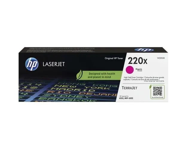 Toner imprimanta, HP, Compatibil cu HP 220X, 5500 pagini, Magenta