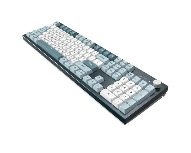 Tastatura mecanica Montech MKey Freedom, Switchuri GateronG PRO 2.0 Red, Gri