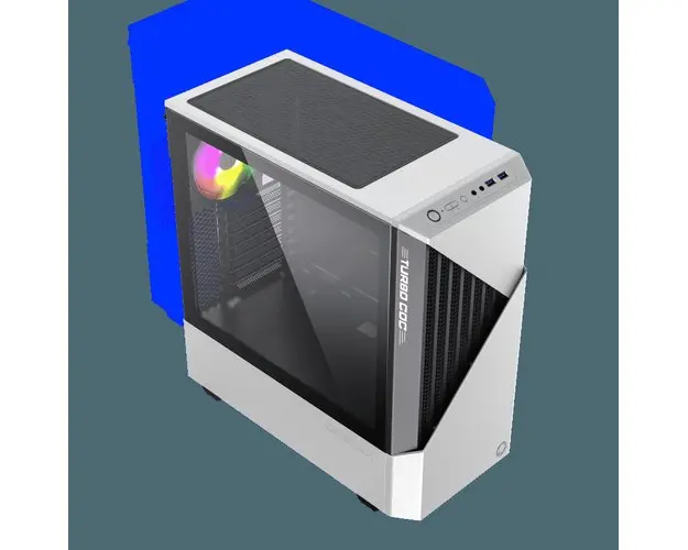 Carcasa Gamemax Contac OC, Fara sursa, Alb/Negru