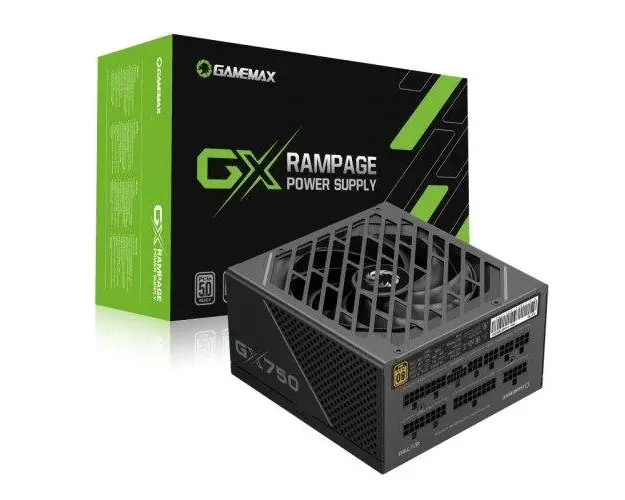 Sursa Gamemax GX750 PRO, Modulara, 750W, 80+ Gold, Negru