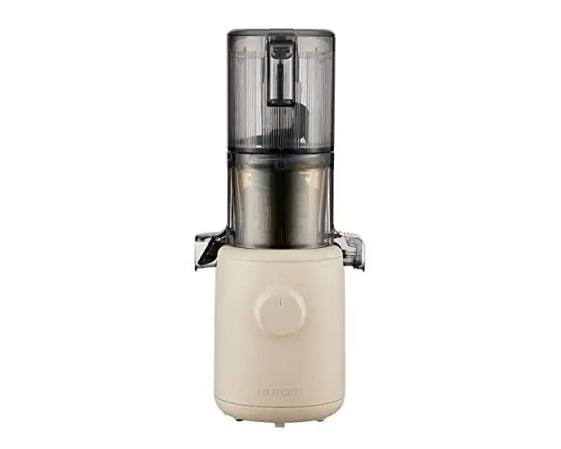 Storcator de fructe si legume, Hurom, H310A, 150 W, 220 ml (Bej)