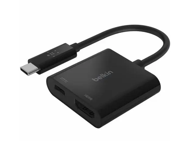 Adaptor Belkin AVC002btBK, USB-C - HDMI, 4K, 60Hz, Negru