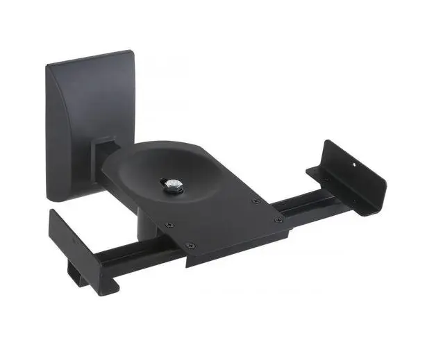 Suport perete pentru difuzoare, reglabil, TECHLY ICA-SP SS201 (Negru)