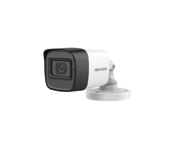 Camera de supraveghere Mini Bullet Hikvision DS-2CE16D0T- ITPFS(3.6MM), 2MP, IR 25m, IP67 (Alb)