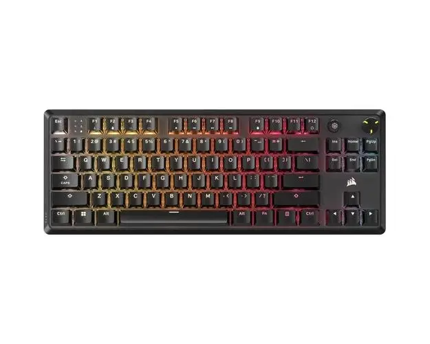 Tastatura mecanica gaming Corsair K70 Core TKL, MLX Red v2 Linear Switches, amortizare a sunetului, RGB