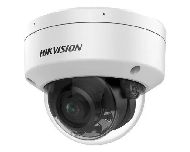 Camera de supraveghere Hikvision DS-2CD2187G2H-LISU(4mm)(EF), IP, ColorVu, Smart Hybrid Light, 8MP, lentila 4mm, PoE, microfon, IR 30m, lumina alba 30m (Alb)
