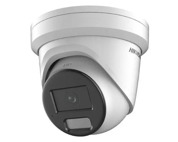 Camera supraveghere Hikvision DS-2CD2347G2H-LI(4mm)(eF), IP, 4MP, Smart Hybrid Light, ColorVu, IR 30m, Lumina Alba 30m, Lentila 4mm (Alb)