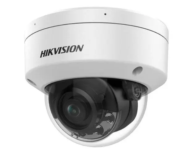 Camera supraveghere video Hikvision DS-2CD2187G2H-LISU(2.8mm)(eF), IP, 8MP, lentila 2.8mm, PoE, microfon, ColorVu, IR 30m, lumina alba 30m (Alb)