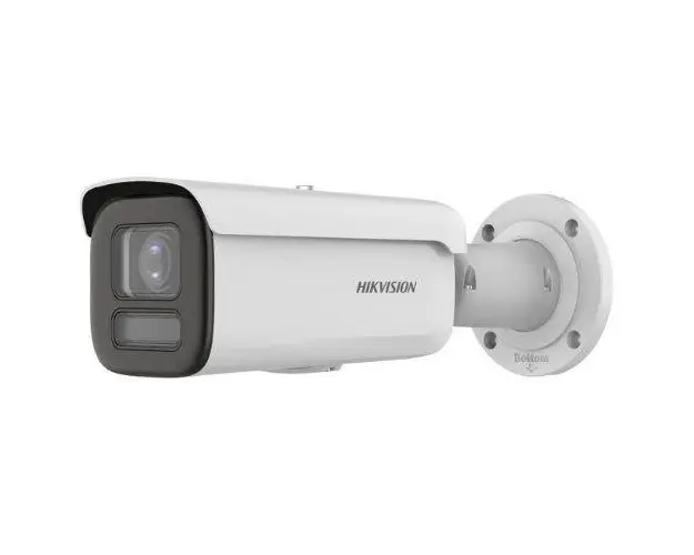 Camera supraveghere Hikvision DS-2CD2687G2HT-LIZS(2.8-12mm)(eF), IP, 8MP, lentila 2.8-12mm, IR 60m, lumina alba 60m, Smart Hybrid Light, ColorVu (Alb)