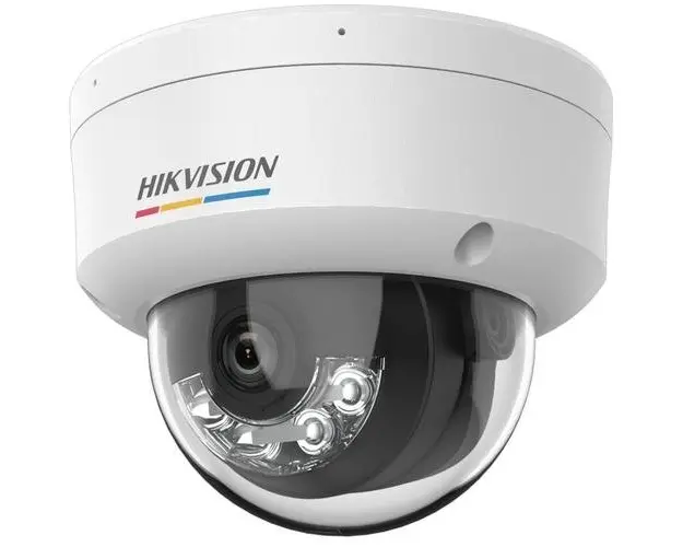 Camera de supraveghere IP Hikvision DS-2CD1167G2H-LIU(2.8MM), Dome, 6MP, ColorVu, Smart Hybrid Light, (Alb)
