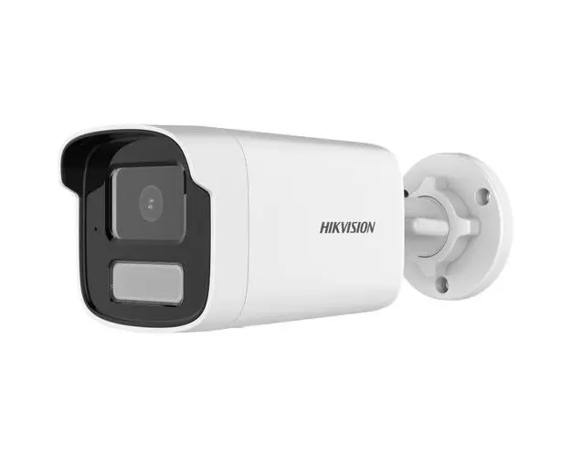 Camera supraveghere Hikvision DS-2CD1T43G2-LIU(4mm), IP 4MP, Smart Hybrid Light, IR 50m, Lumina alba 50m, Lentila 4mm, Microfon, PoE (Alb)