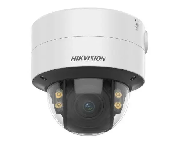 Camera supraveghere IP, 8MP 4K, lentila 2.8 - 12 mm, IR 40m, lumina alba 40m, PoE, Hikvision DS-2CD2787G2T-LZS(2.8-12mm)(C) (Alb)