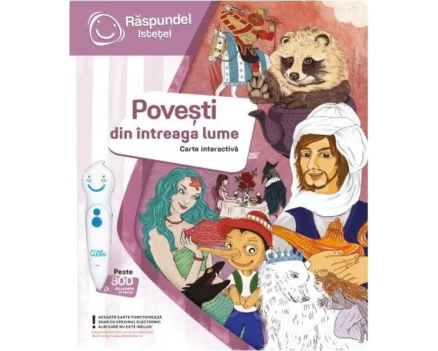 Carte Raspundel Istetel, Povesti din intreaga lume (Multicolor)