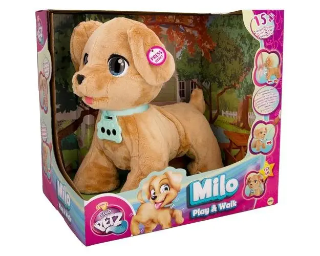 Jucarie interactiva Club Petz, Catelusul Milo (Bej)