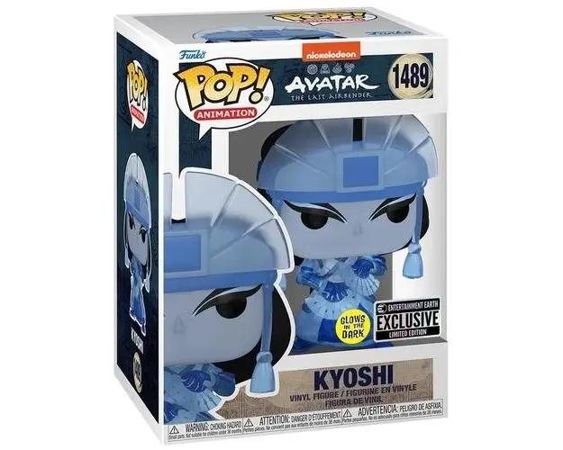 Figurina Funko POP! Glow in the Dark Avatar The Last Airbender Kyoshi, 9.5 cm
